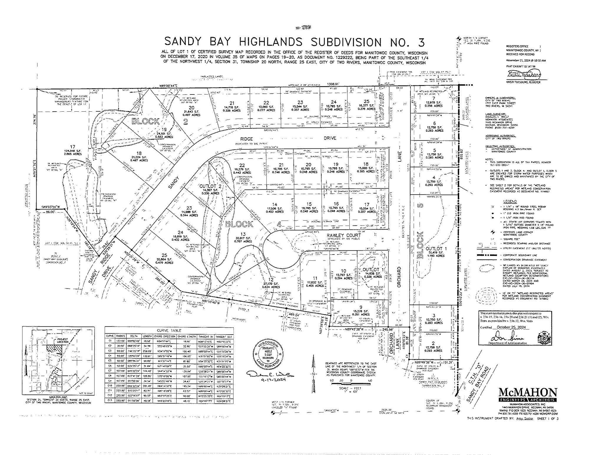 Lt9 Orchard Drive, Unit BLK4 Two Rivers, WI 54241 - Photo 1 of 1 20250103102817185