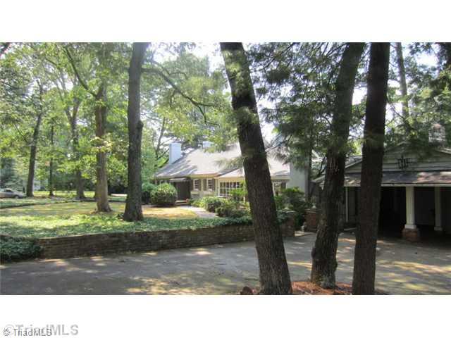 1201 Arbor Road Winston-Salem, NC 27104 - Photo 2 of 16 Exterior Front. Front view from carport side off Arbor Rd.