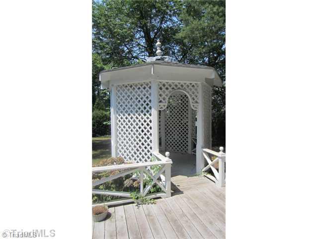 1201 Arbor Road Winston-Salem, NC 27104 - Photo 13 of 16 Yard/Garden. Deck and Gazebo
