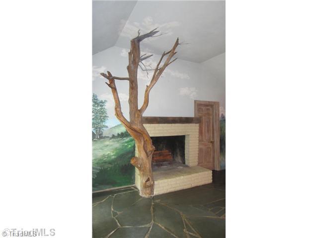 1201 Arbor Road Winston-Salem, NC 27104 - Photo 7 of 16 Den/Family/Great Room. Original mural by Joseph Wallace King