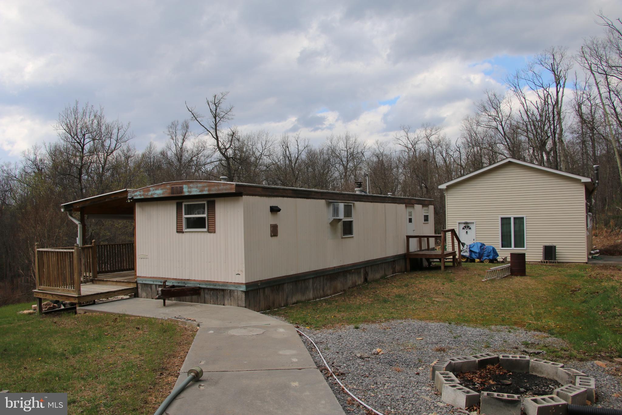 680 Sawlog Road Gore, VA 22637 - Photo 9 of 47 a view of a backyard with cabin