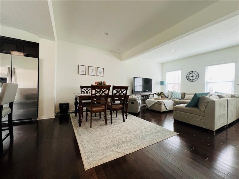 108 Watson Drive Warrendale, PA 15086 - Photo 8 of 31 a living room with furniture and a wooden floor
