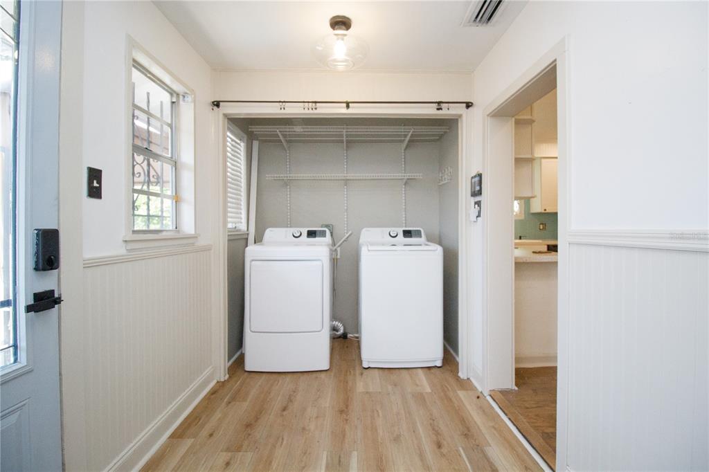 2512 West Cordelia Street Tampa, FL 33607 - Photo 19 of 19 a view of storage and utility room with washer and dryer