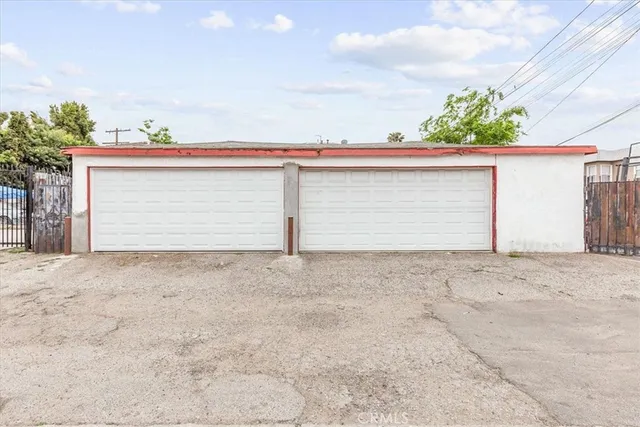 a front view of house