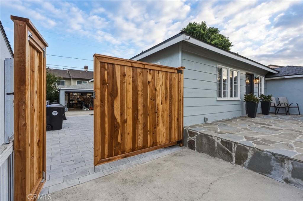 2028 Chesson Street Duarte, CA 91010 - Photo 52 of 66 Custom 80/20 split vehicle-and-pedestrian gates