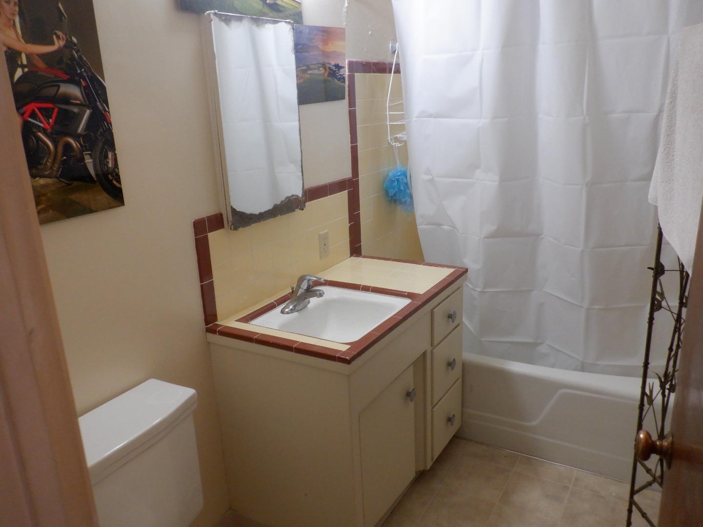 520 Chestnut Street Santa Cruz, CA 95060 - Photo 11 of 14 a bathroom with a sink toilet and tub