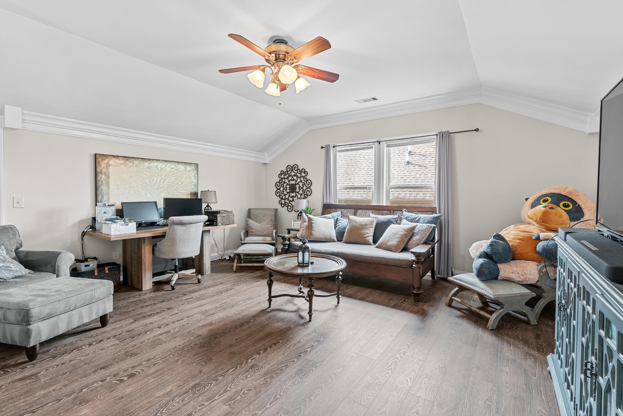 413 Marlowe Court Nolensville, TN 37135 - Photo 15 of 37 a living room with furniture and a wooden floor