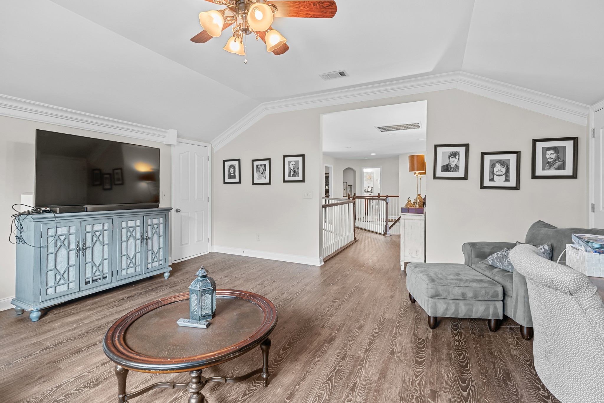 413 Marlowe Court Nolensville, TN 37135 - Photo 17 of 37 a living room with furniture and a flat screen tv