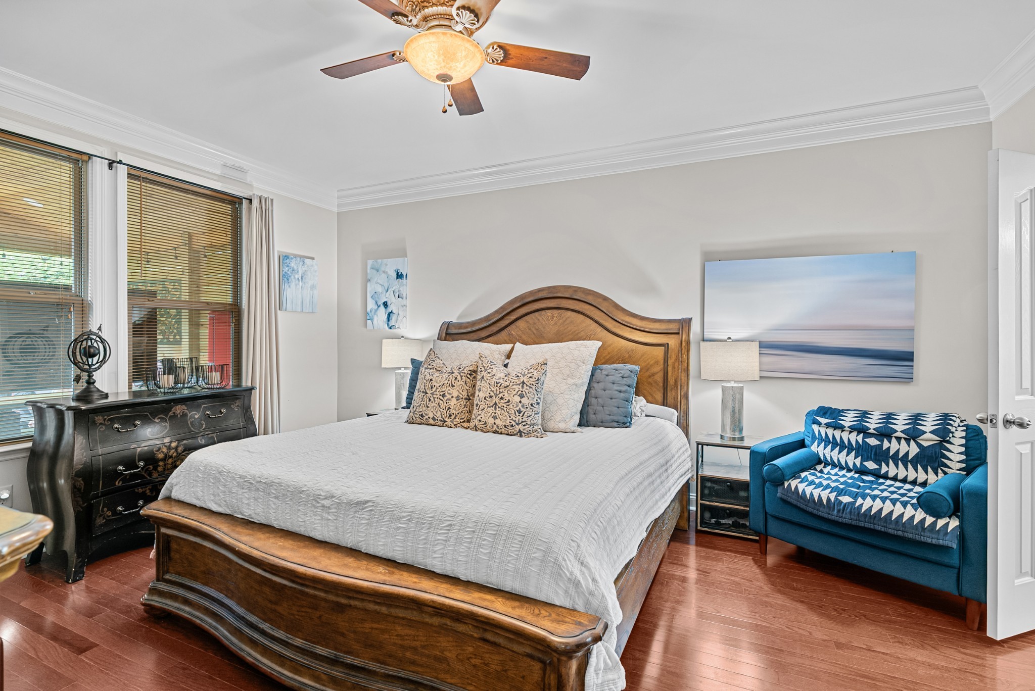 413 Marlowe Court Nolensville, TN 37135 - Photo 18 of 37 a bedroom with a bed and a couch