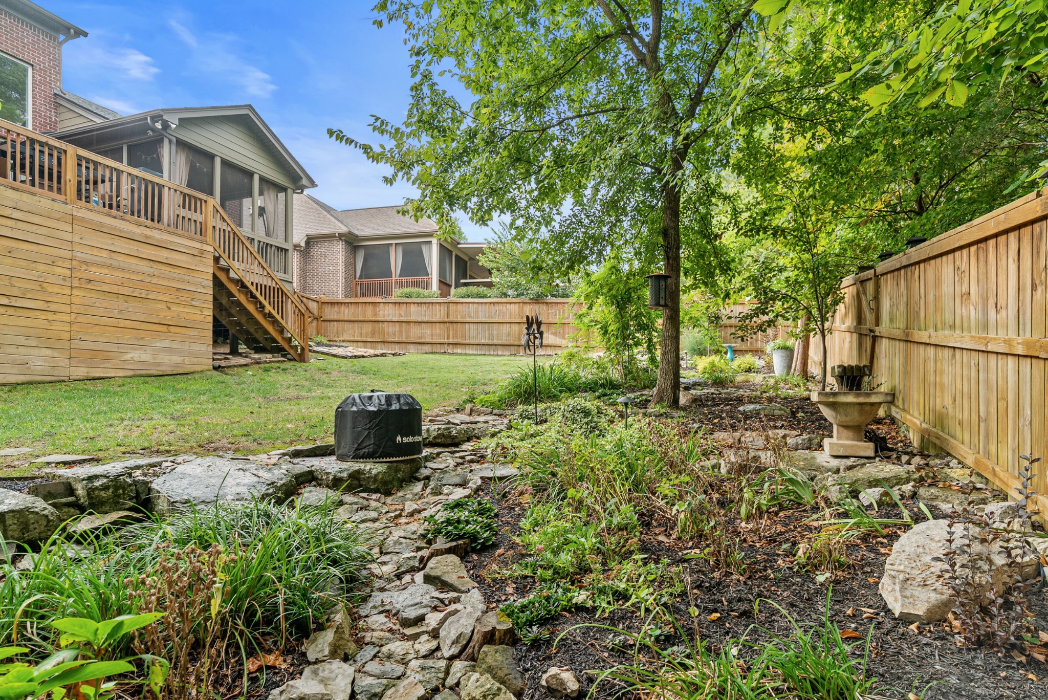 413 Marlowe Court Nolensville, TN 37135 - Photo 33 of 37 a backyard of a house with seating space