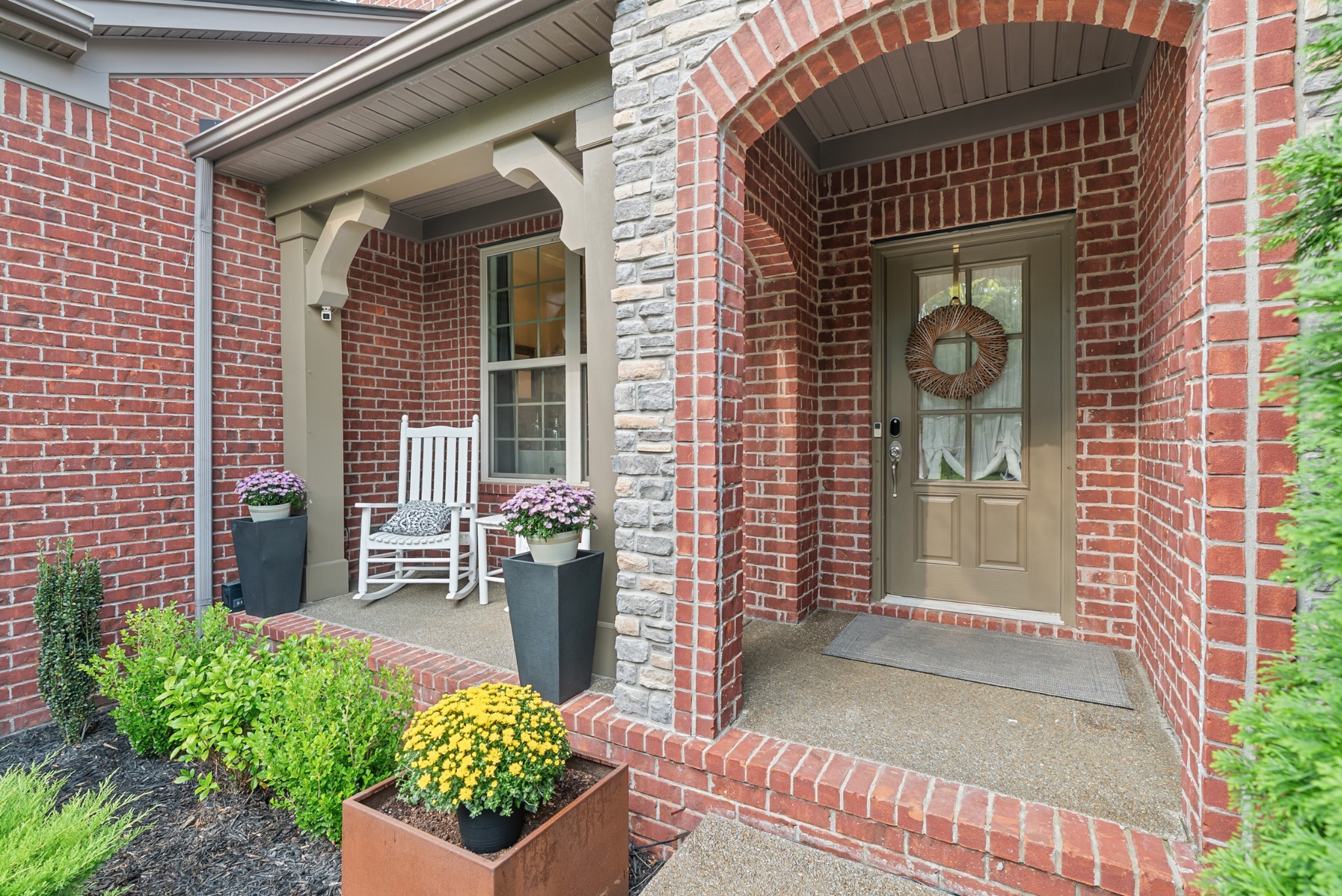 413 Marlowe Court Nolensville, TN 37135 - Photo 35 of 37 a view of a door and chair in the patio