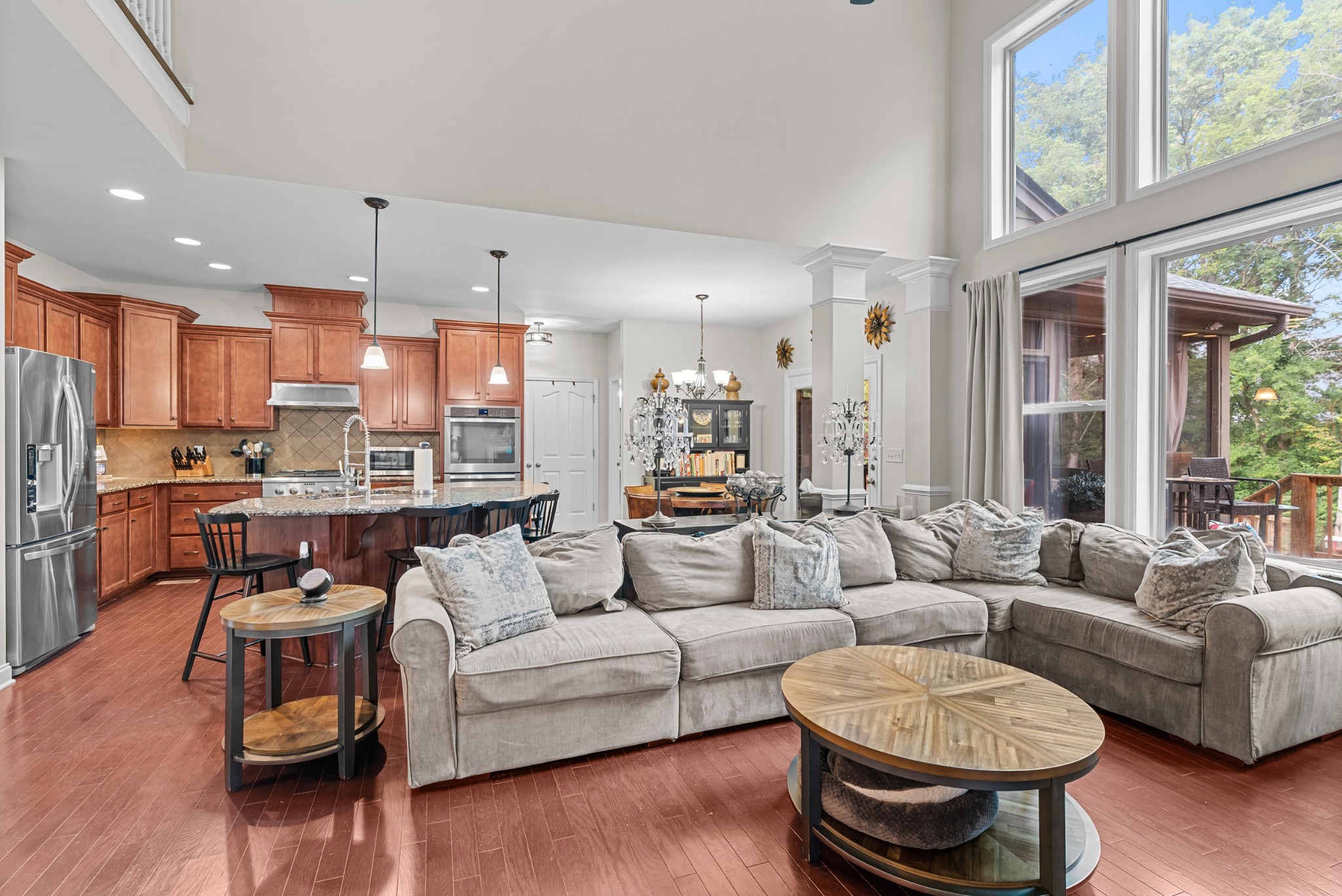 413 Marlowe Court Nolensville, TN 37135 - Photo 10 of 37 a living room with furniture and a large window
