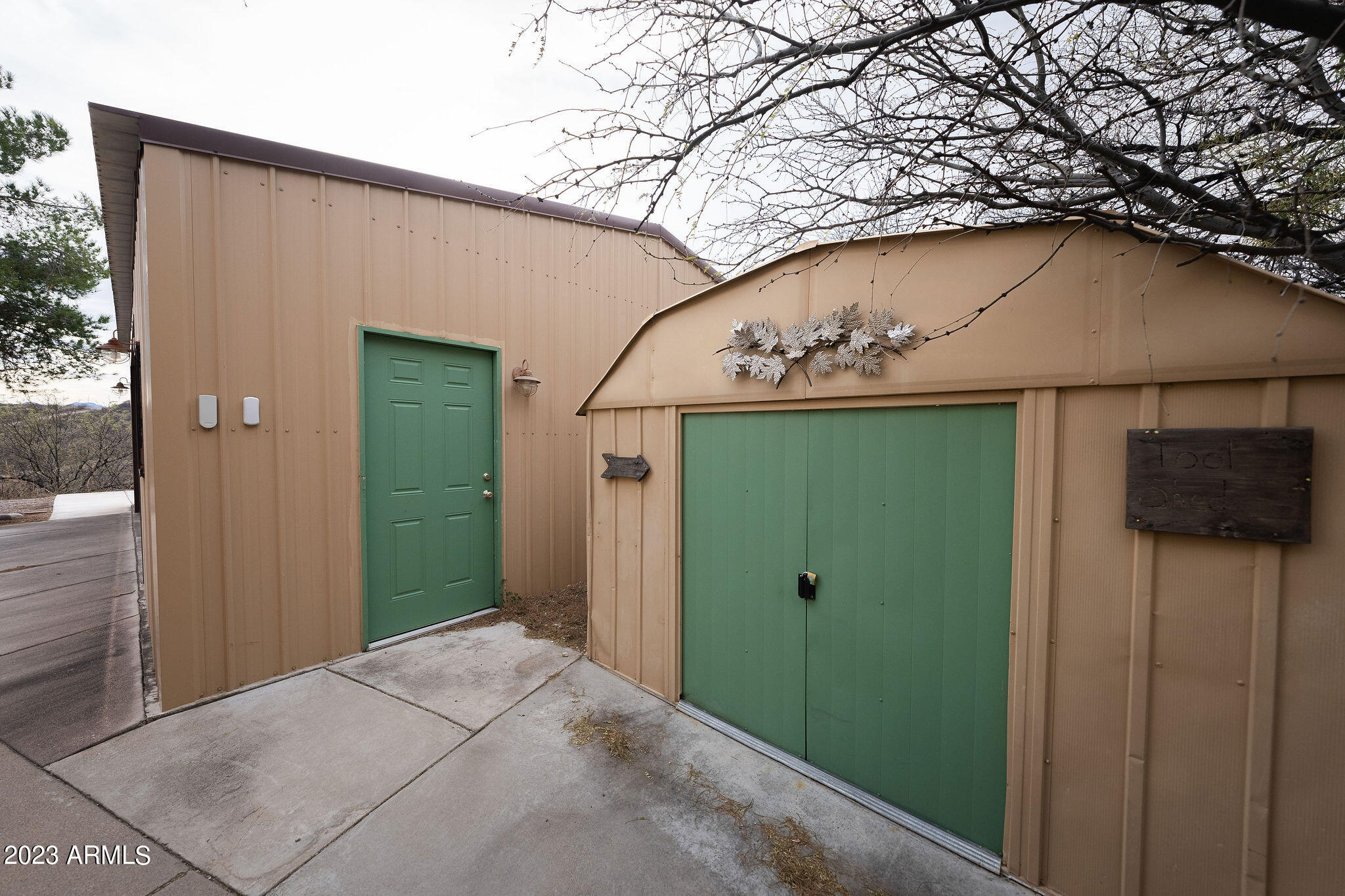 686 Manolete Court Rio Rico, AZ 85648 - Photo 39 of 46 work shop and storage shed