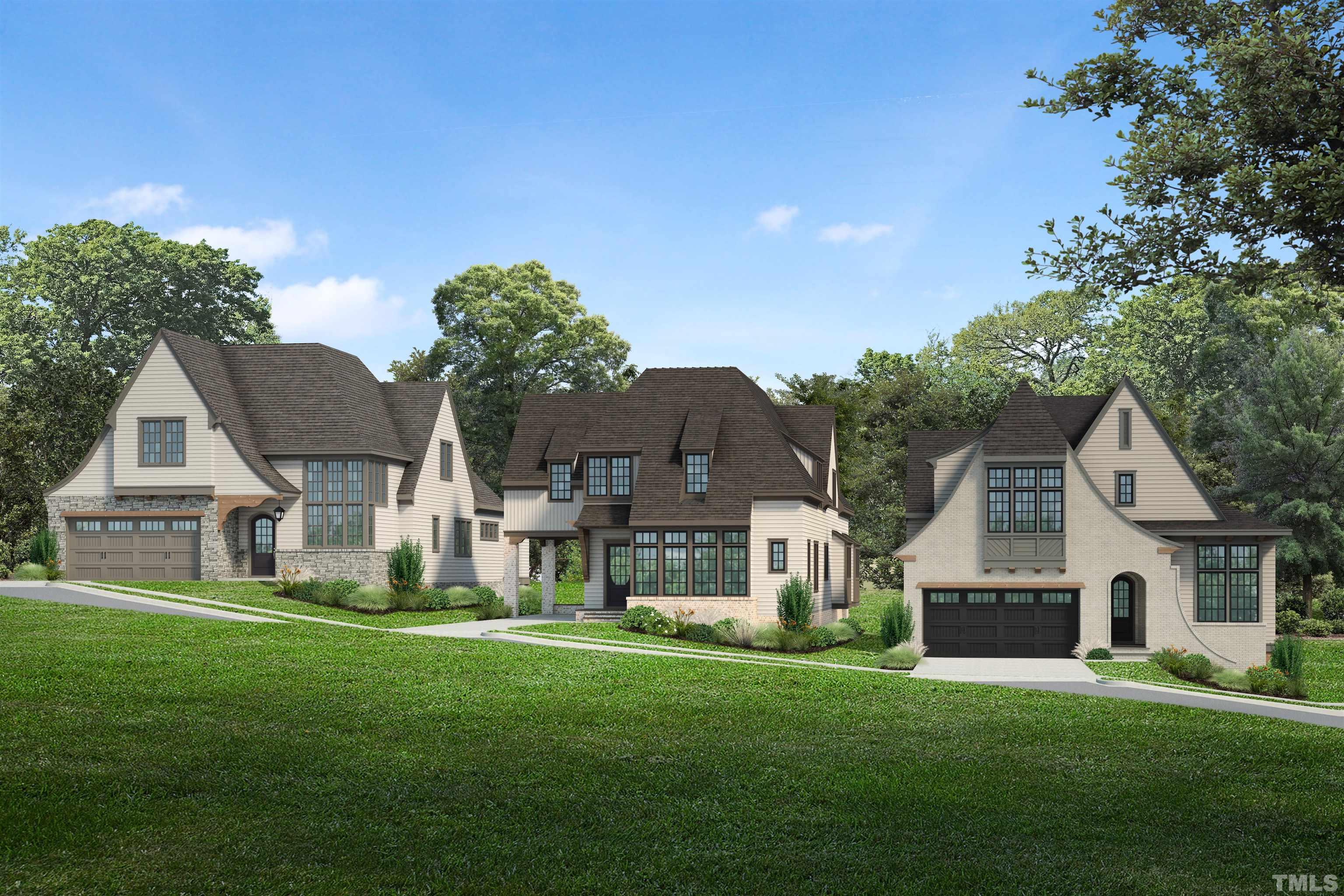 3020 Farrior Road Raleigh, NC 27607 - Photo 2 of 17 a front view of a house with a yard and garage