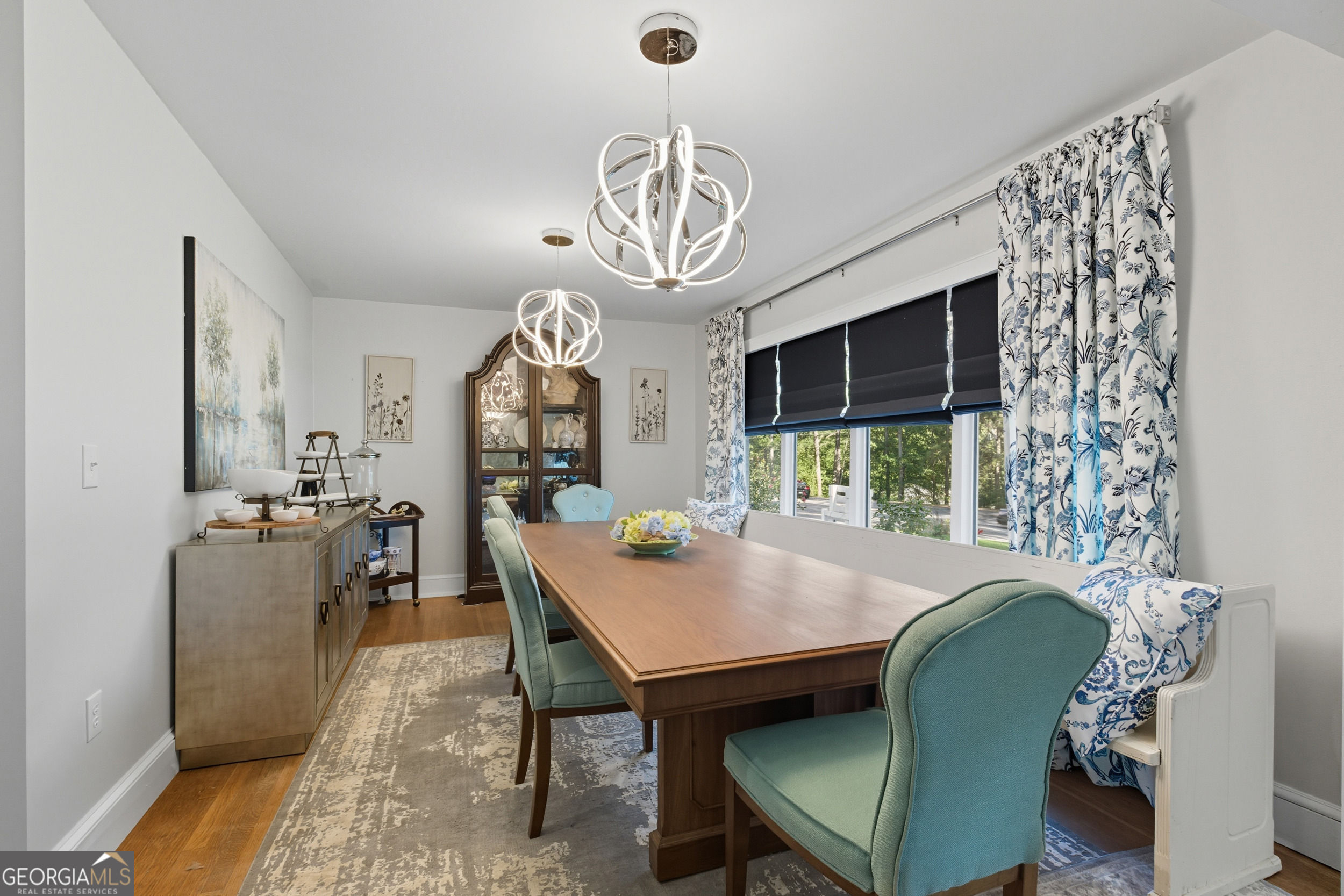 27 Rock Quarry Road Toccoa, GA 30577 - Photo 12 of 61 a view of a dining room with furniture window and wooden floor