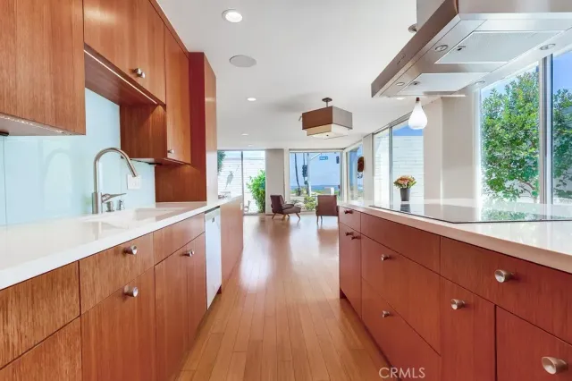 a bathroom with a double vanity sink and mirror