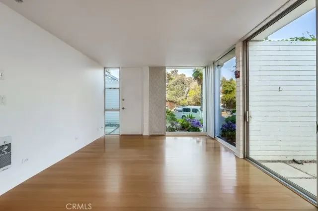 a view of building with an outdoor space