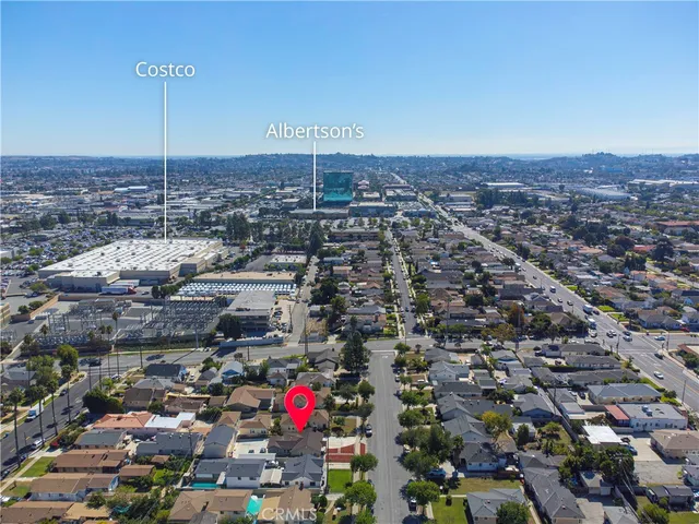 an aerial view of city