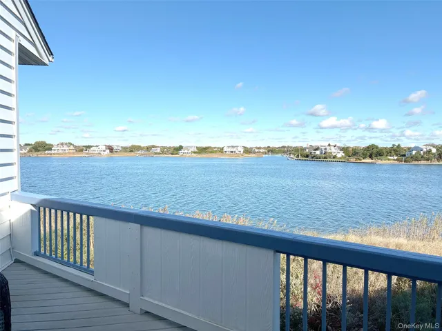 a view of outside space with a ocean view