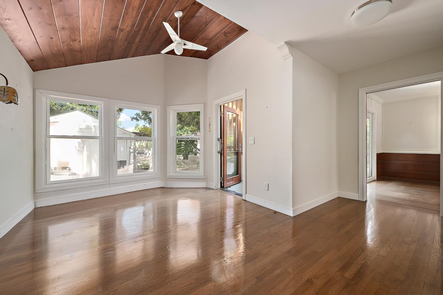 560 Franklin Street Mountain View, CA 94041 - Photo 13 of 22 wooden floor in an empty room with a window