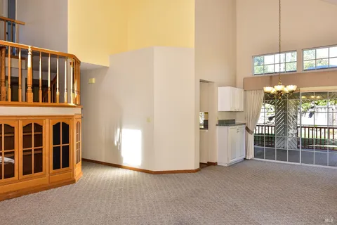 a view of front door