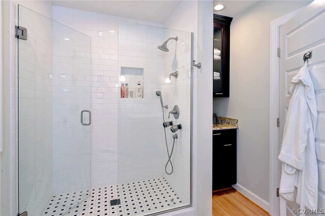 1020 Pine Hall Road Mathews, VA 23109 - Photo 36 of 49 a bathroom with a shower