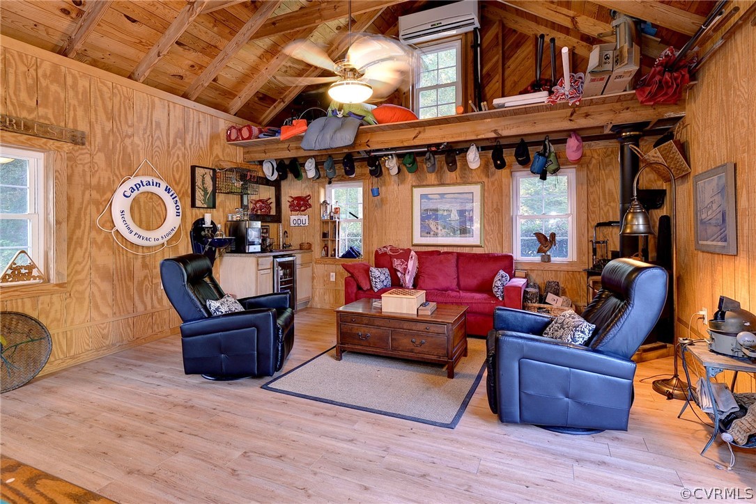 1020 Pine Hall Road Mathews, VA 23109 - Photo 41 of 49 a living room with furniture and a window