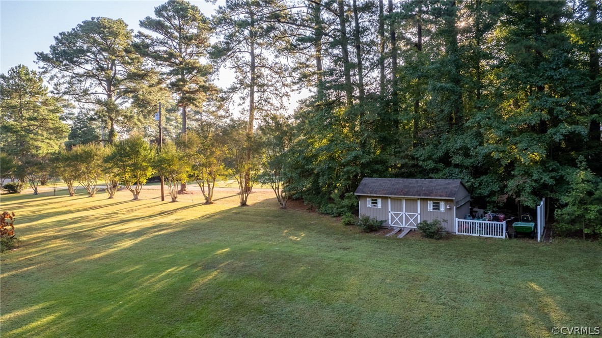 1020 Pine Hall Road Mathews, VA 23109 - Photo 45 of 49 a view of a house with a yard