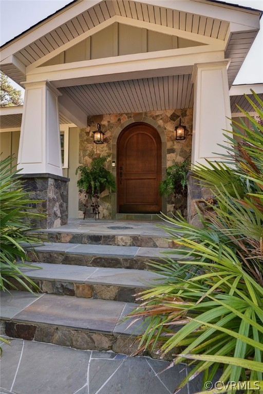 1020 Pine Hall Road Mathews, VA 23109 - Photo 7 of 49 a front view of a house with garden