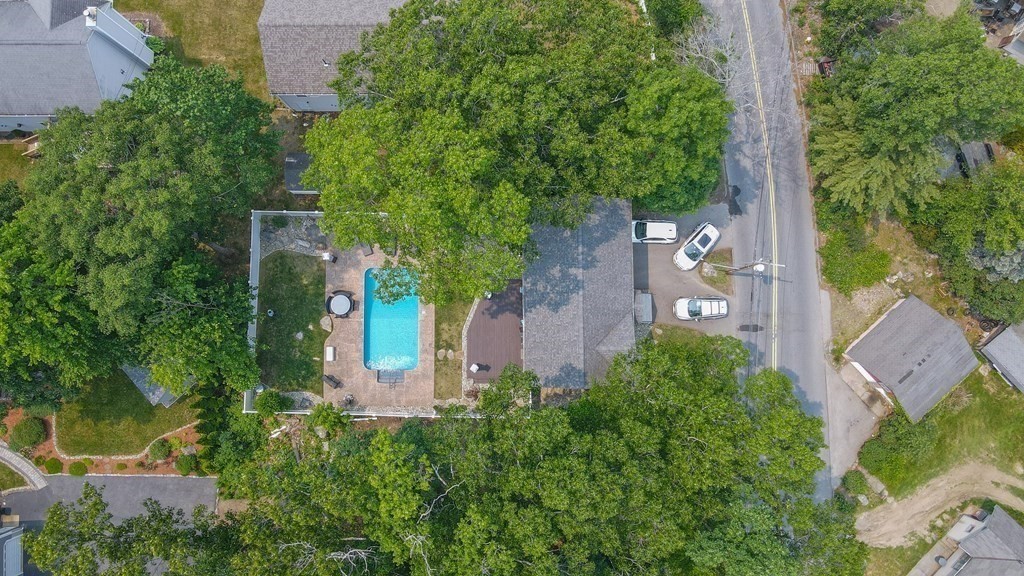 408 Sunderland Road Worcester, MA 01604 - Photo 21 of 24 an aerial view of a house with outdoor space and street view