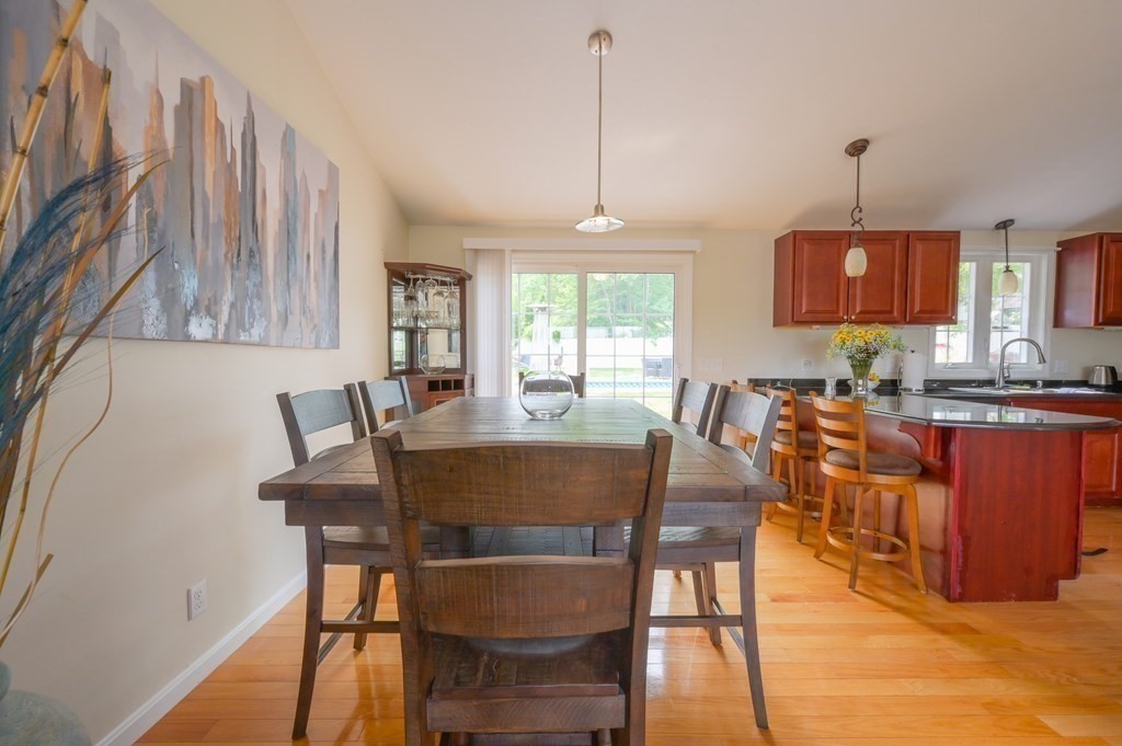 408 Sunderland Road Worcester, MA 01604 - Photo 4 of 24 a view of a dining room with furniture window and outside view