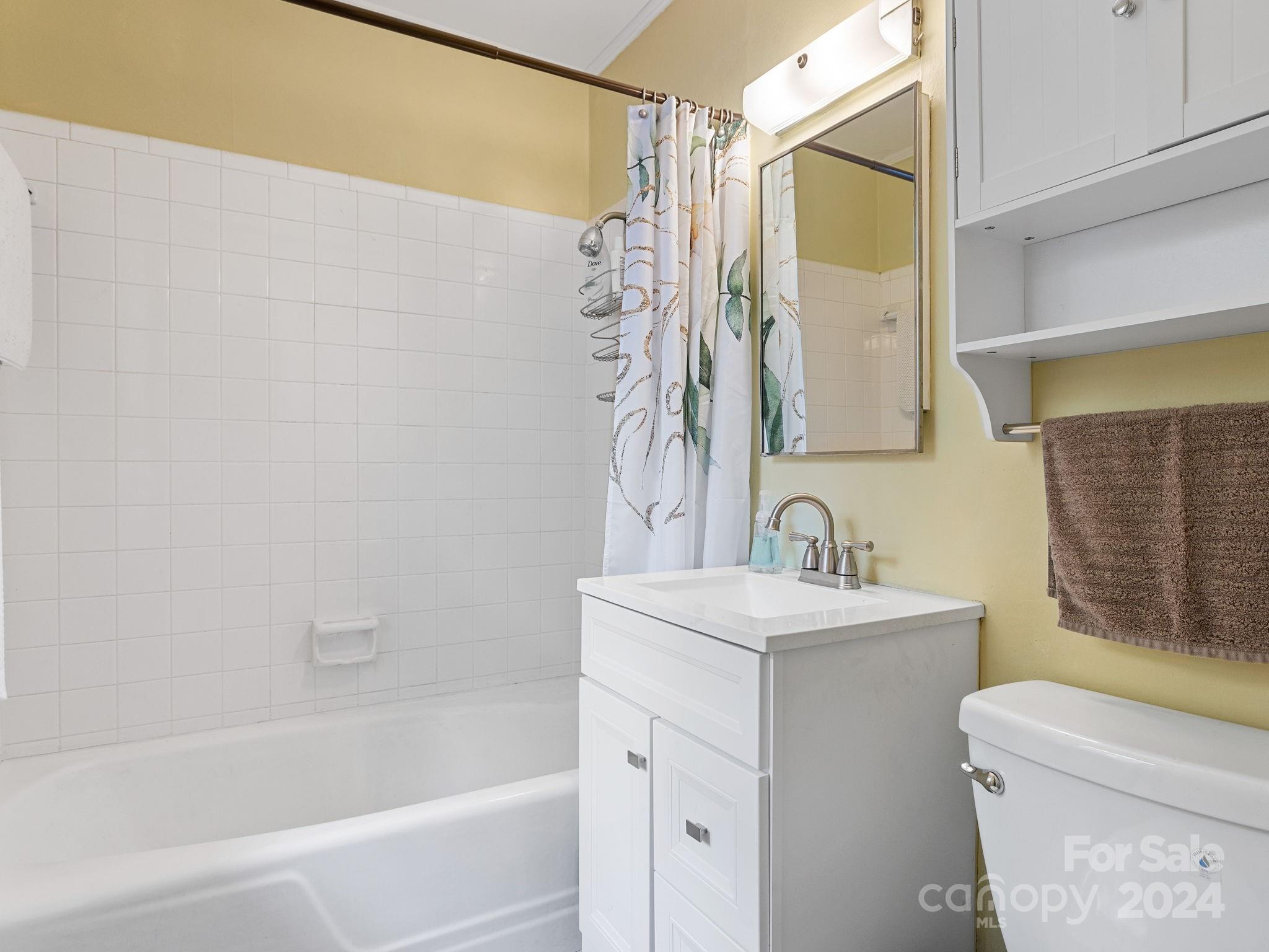 159 Jervey Road Tryon, NC 28782 - Photo 18 of 43 a bathroom with a sink a toilet and shower