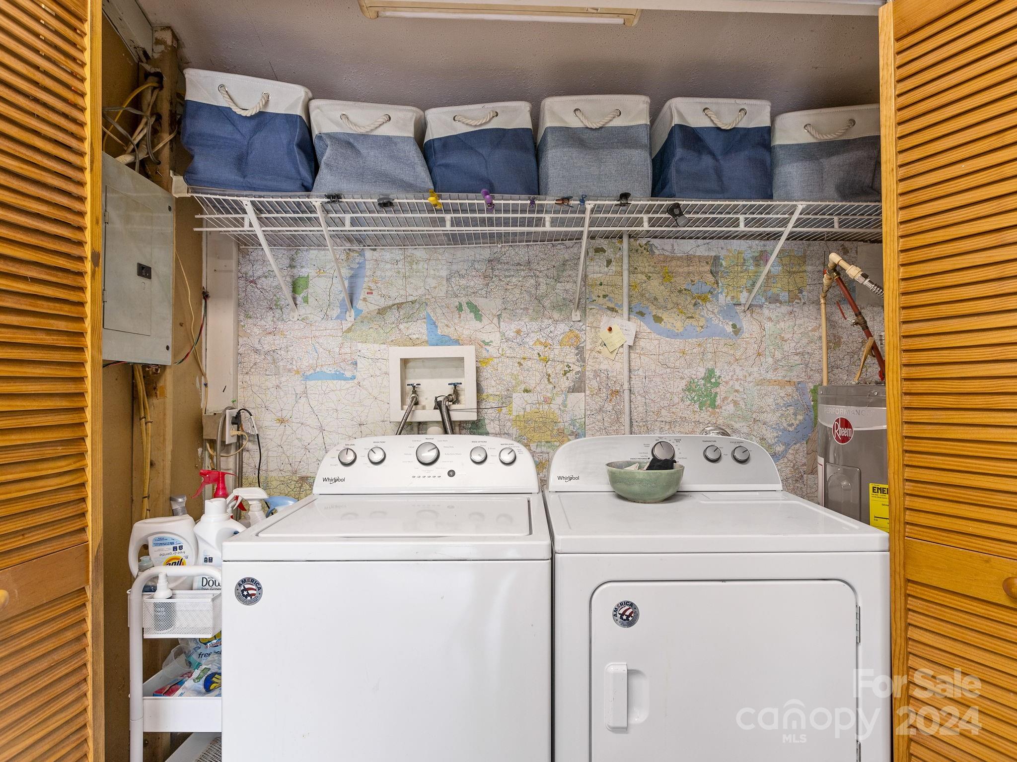 159 Jervey Road Tryon, NC 28782 - Photo 30 of 43 a utility room with dryer and washer