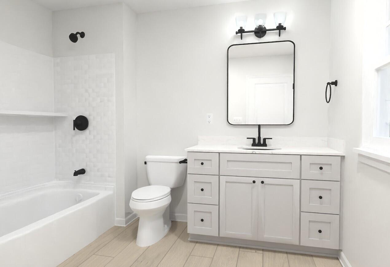 7782 259th Avenue, Unit LT71 Paddock Lake, WI 53168 - Photo 5 of 8 WTR_Lot 71_Custom 2 Car_Hall Bath Render