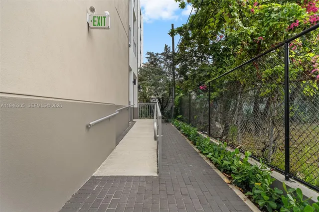 a path view of a pathway both side of house