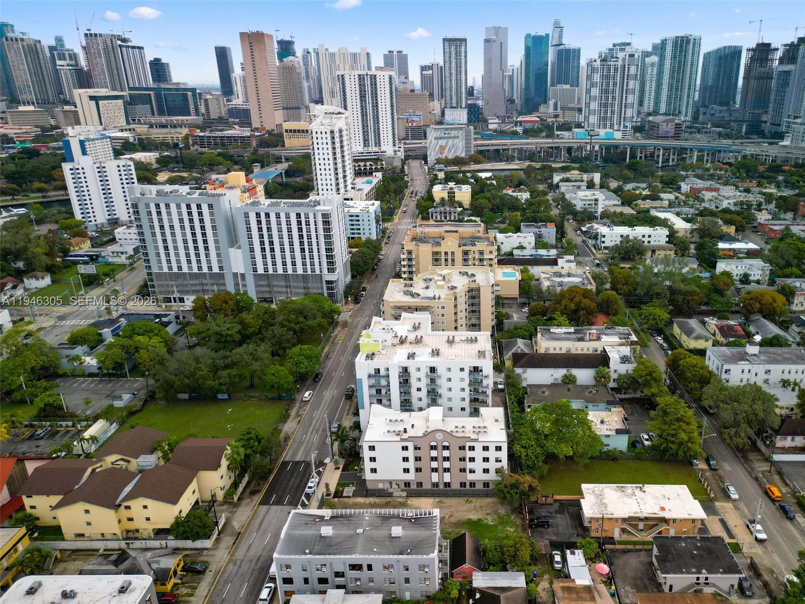 650 Southwest 1st Street, Unit 406 Miami, FL 33130 - Photo 3 of 33 a city view with tall buildings
