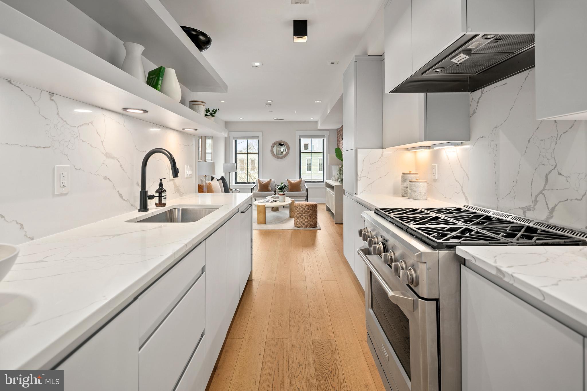 330 16th Street Southeast, Unit 2 Washington, DC 20003 - Photo 17 of 45 Custom Range Hood