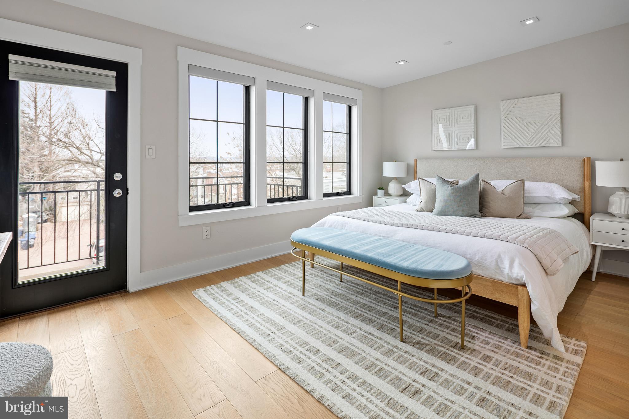 330 16th Street Southeast, Unit 2 Washington, DC 20003 - Photo 24 of 45 Bright Primary Bedroom Suite