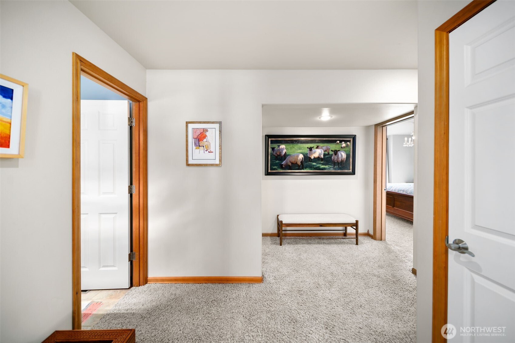 194 Lilly Lane Wenatchee, WA 98801 - Photo 24 of 37 a view of a livingroom with furniture and a flat screen tv