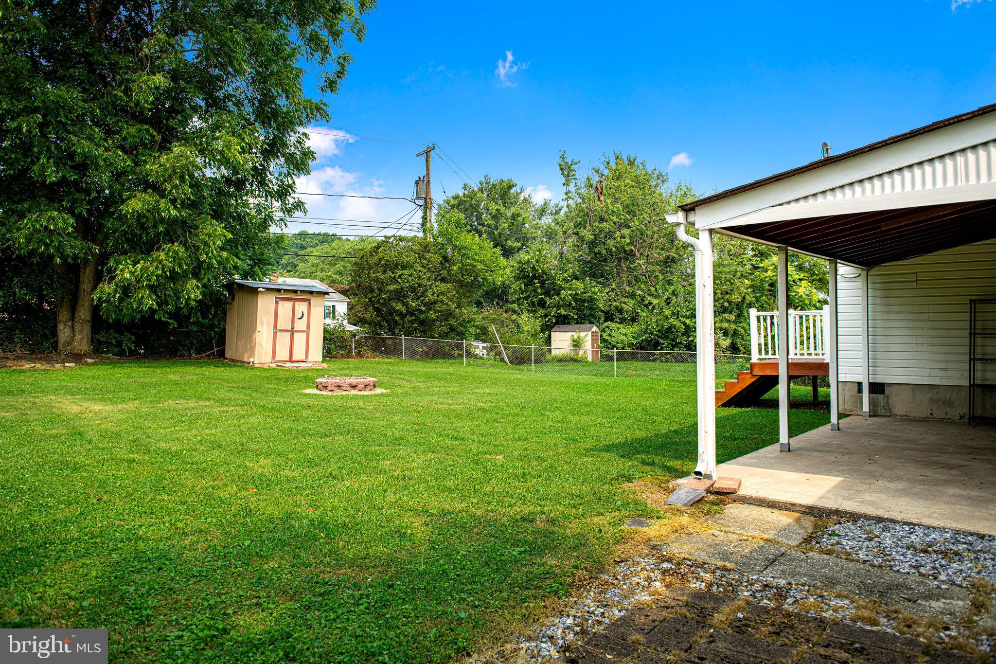 323 Walgrove Road Reisterstown, MD 21136 - Photo 23 of 26 View of yard from carport