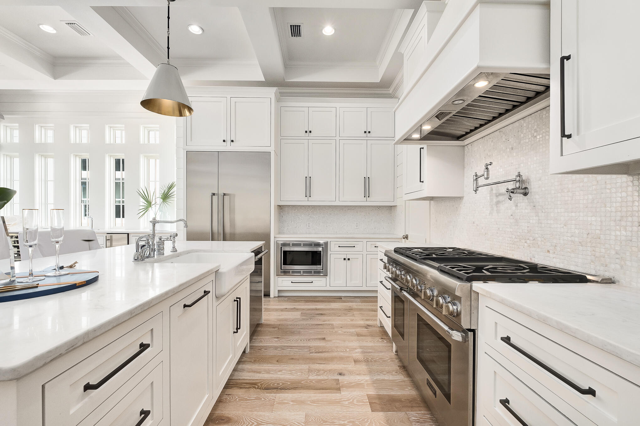 29 Bennett Santa Rosa Beach, FL 32459 - Photo 14 of 78 a kitchen with stainless steel appliances a stove a sink and cabinets