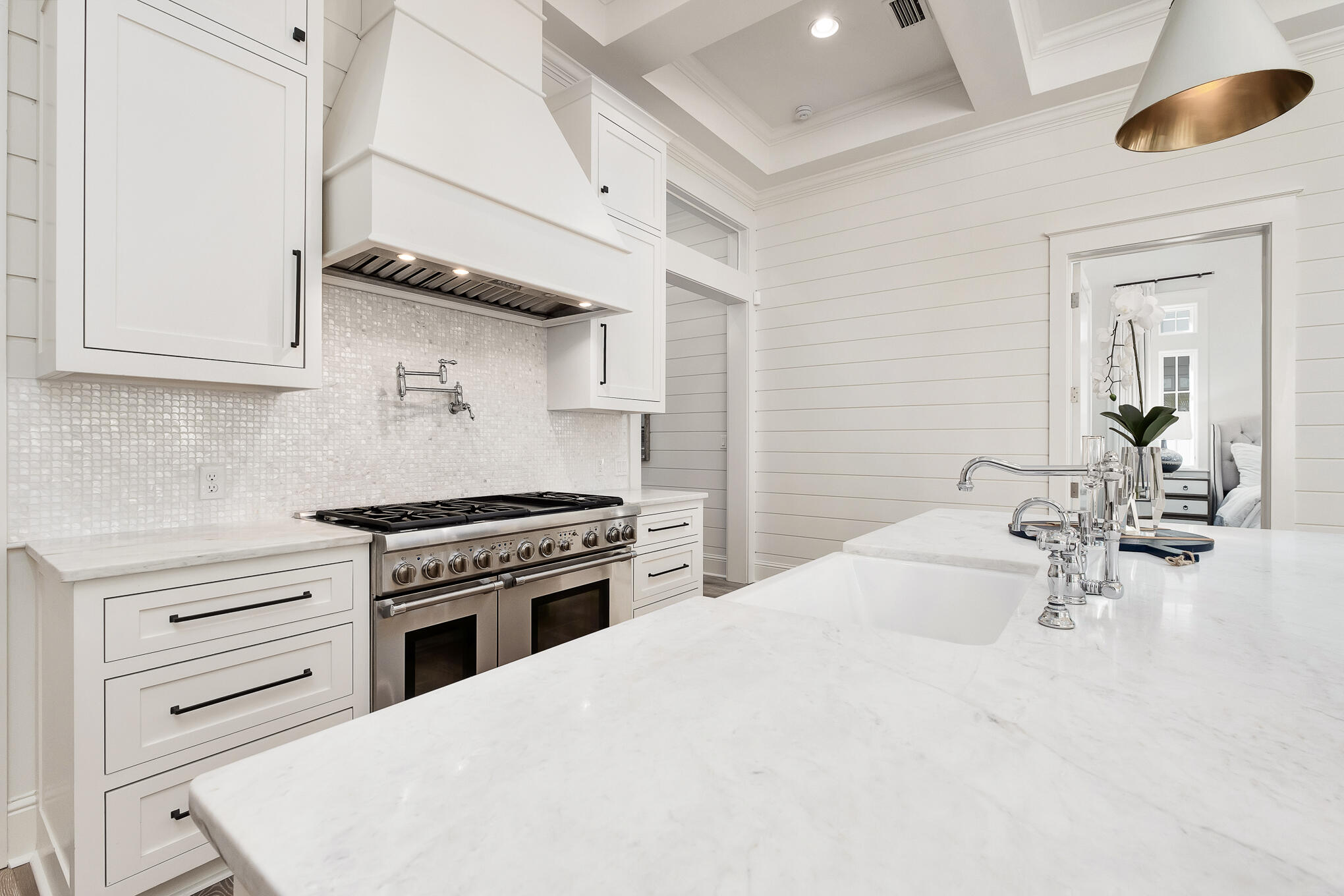 29 Bennett Santa Rosa Beach, FL 32459 - Photo 15 of 78 a kitchen with a stove and a sink