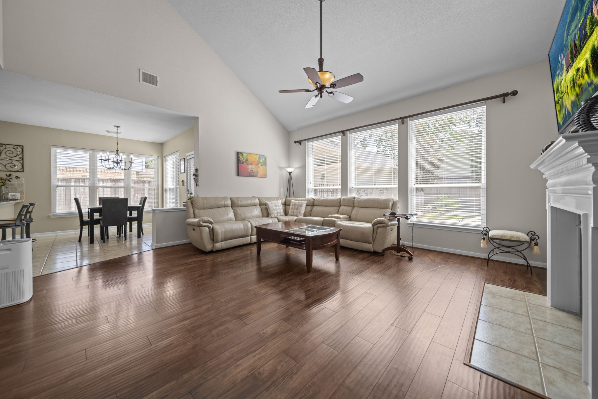 20727 Shadow Mill Court Katy, TX 77450 - Photo 19 of 48 a living room with furniture and a large window