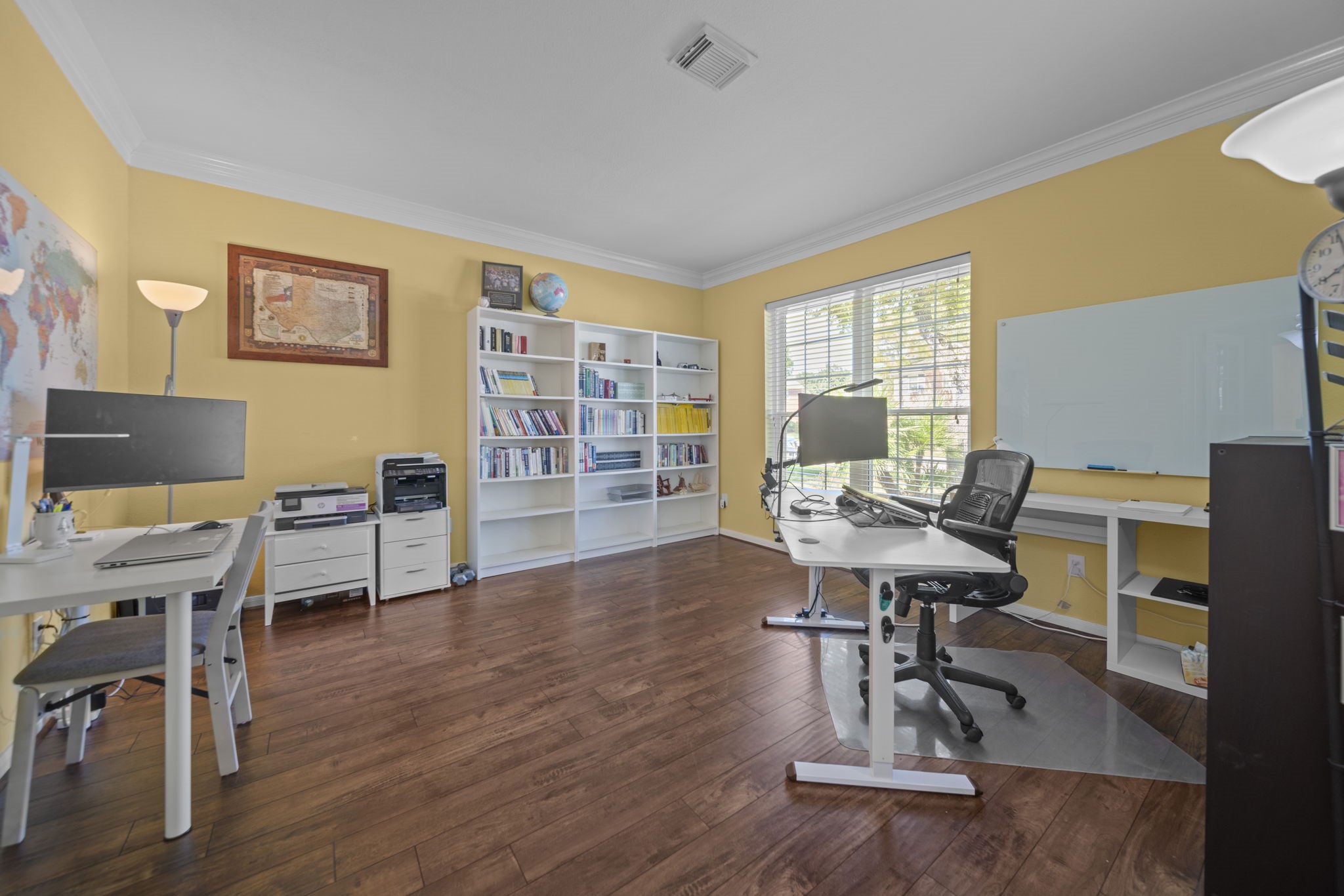 20727 Shadow Mill Court Katy, TX 77450 - Photo 7 of 48 a workspace with furniture hardwood and a window