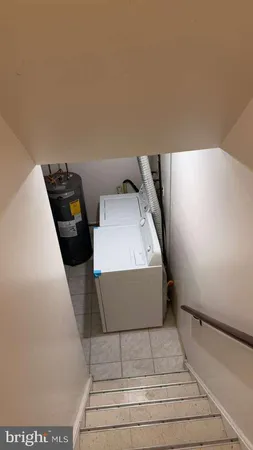 a view of water heater room