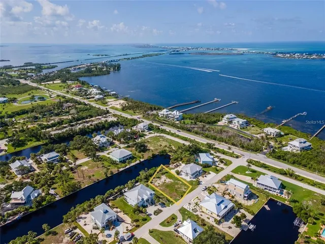 a view of a city with an ocean