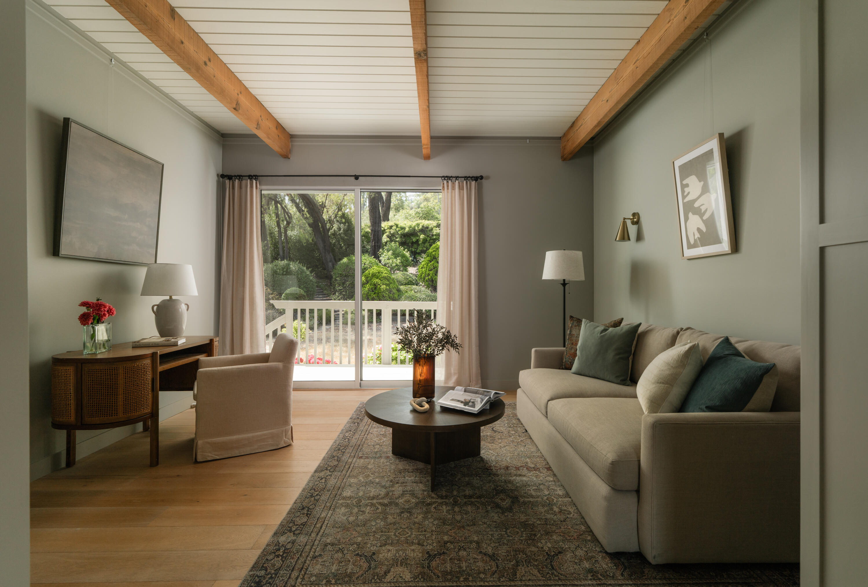 626 Sea Ranch Drive Santa Barbara, CA 93109 - Photo 21 of 38 a living room with furniture and a large window