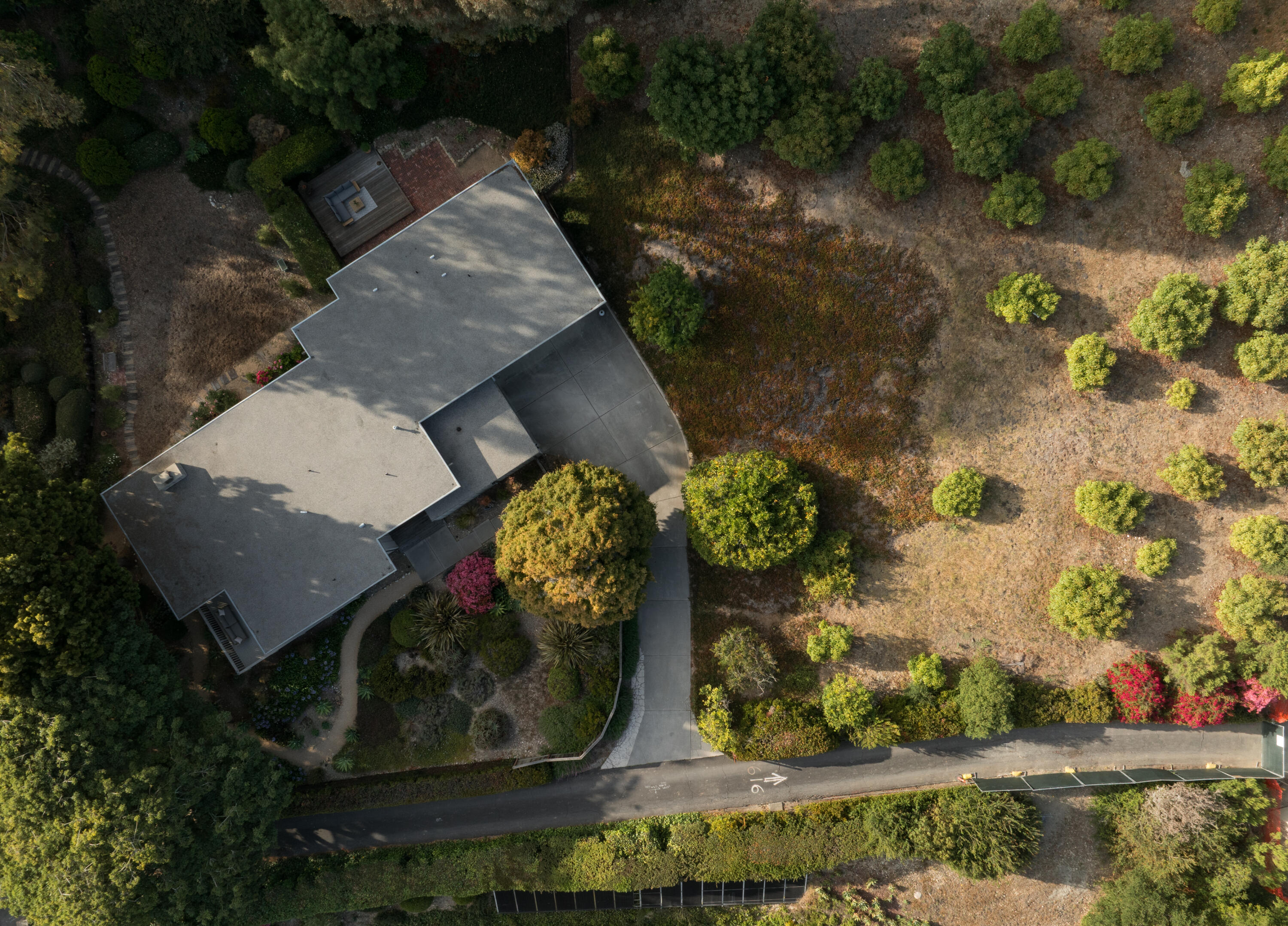 626 Sea Ranch Drive Santa Barbara, CA 93109 - Photo 37 of 38 an aerial view of a house with a yard