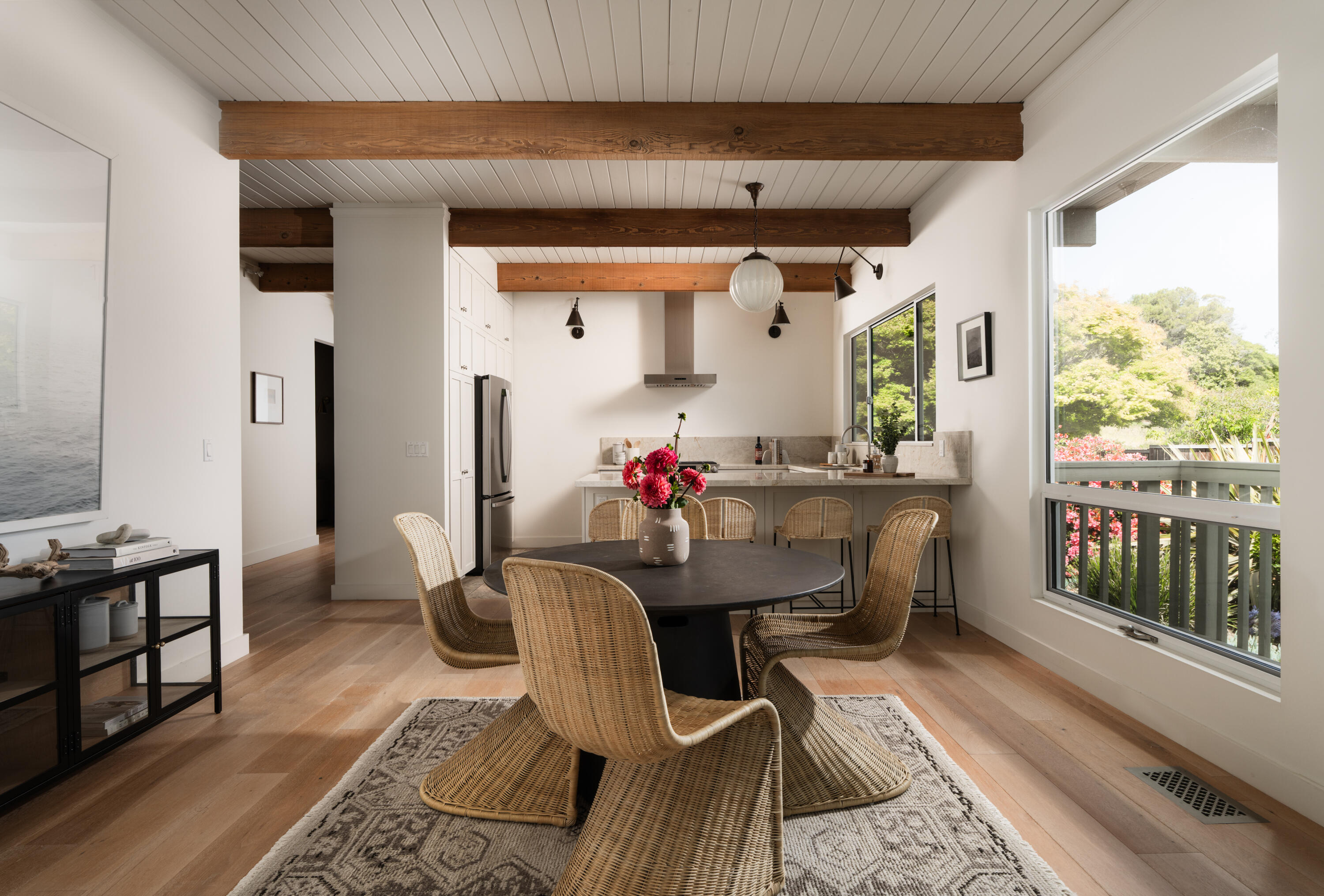 626 Sea Ranch Drive Santa Barbara, CA 93109 - Photo 8 of 38 a view of a dining room with furniture window and outside view