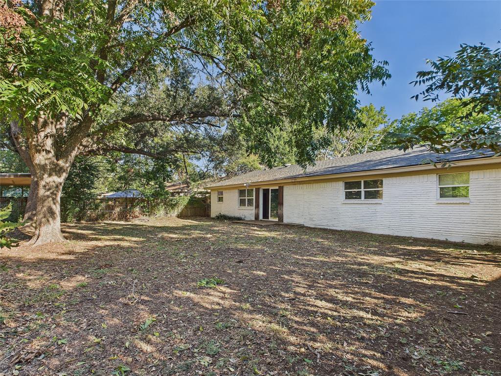 6909 Valhalla Road Fort Worth, TX 76116 - Photo 13 of 15 a view of a house with a yard